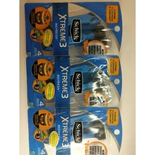 Lot Of 3 Xtreme 3 Refresh Mens Razors