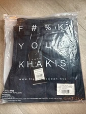 The Perfect Jean NYC Captain Midnight Blue 40x30 F#%K Your Khakis NEW JU9T3DCPT