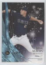 2018 BBM Genesis Aqua 5/150 Andrew Albers #030 2g3