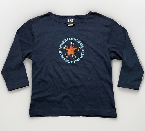 Vintage Limp Bizkit Chocolate Starfish Giant Baby Tee T-Shirt Crop Y2k Rock Band