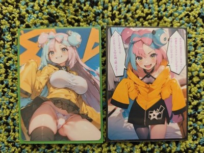 Pokémon Waifu Goddess 2 Deko Karten Set Enigmara Iono Pokemon