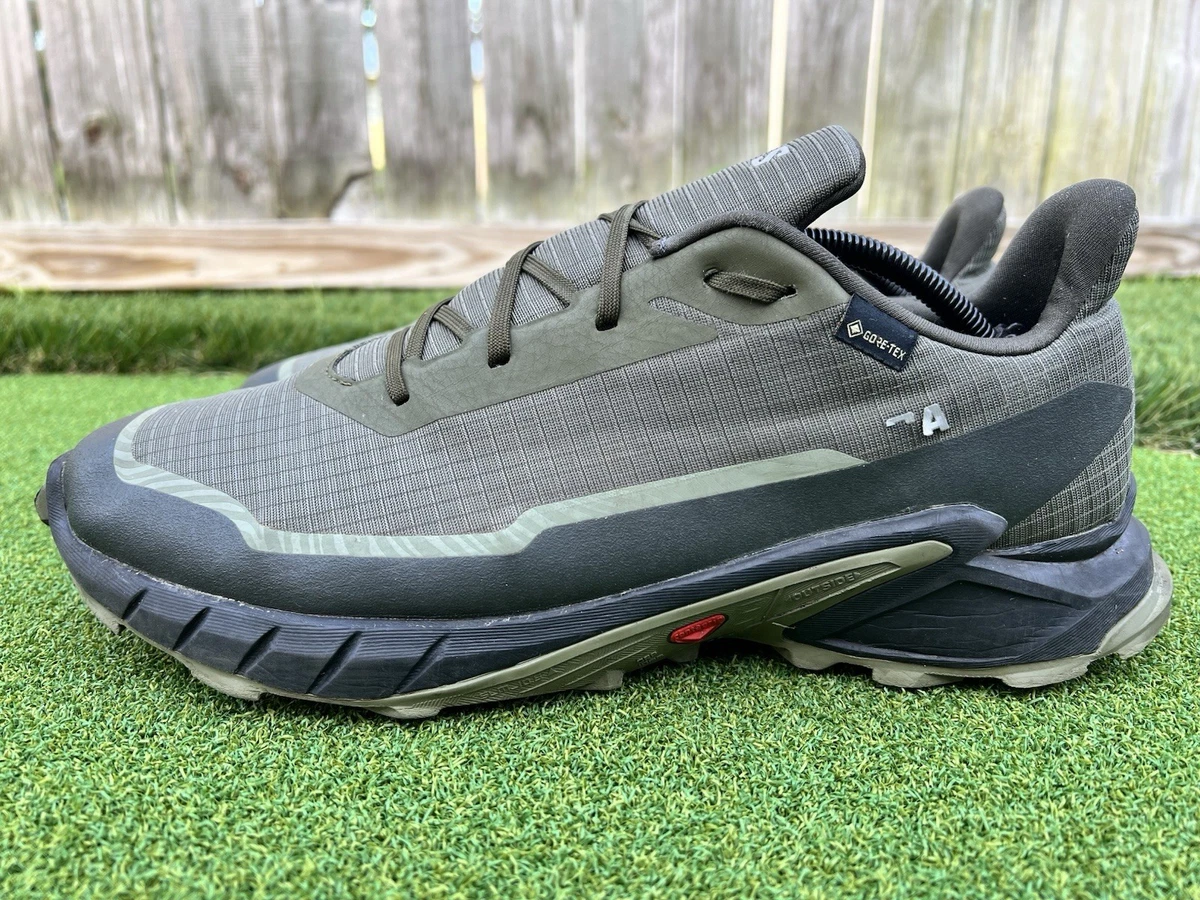 Salomon Alphacross 5 GORE-TEX Olive Night Black for sale | eBay