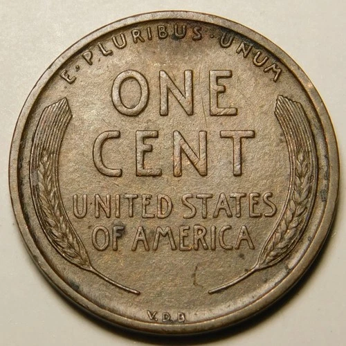 1909 VDB Lincoln Wheat Cent Penny EF-Details  "Actual Coin Pictured"