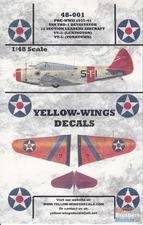 YWD48001 1:48 Yellow Wings Decals TBD-1 Devastator VT-2 VT-5