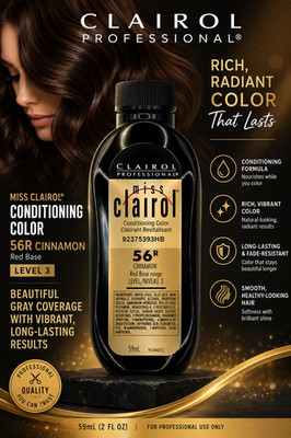 Clairol Professional Miss Clairol Conditioning Color 56R Cinnamon Level 3