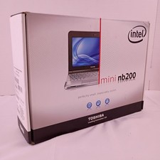 Toshiba Mini NB200 Black 1.66 GHz 1GB DDR2 10...