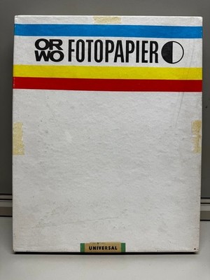 100 Blatt  ORWO Fotopapier  BS1  100 Blatt 13 x 18 cm  Neu universal