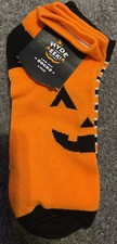 NEW HYDE AND EEK HALLOWEEN LOW CUT SOCKS PACK OF 6 FITS SHOE SIZE 4-10