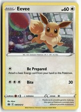 Eevee SWSH212 Holo Promo Sword & Shield Promo Pokemon Near Mint