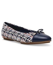 Women ANNE KLEIN LUCI BALLET FLAT Navy Multi