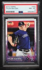 2015 Topps Tyler Matzek #442 PSA 8 1c7