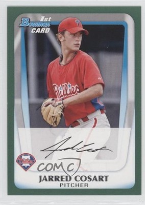 2011 Bowman Prospects Retail Green 306/450 Jarred Cosart #BP87 z6b