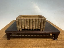 Beautiful Bamboo Style Shohin Size Bonsai Tree Pot By Tojaku 3 1/8”