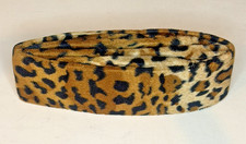 Authentic African Traditional Native Cheetah Print Foldable Fila/ Kufi Hat 20"
