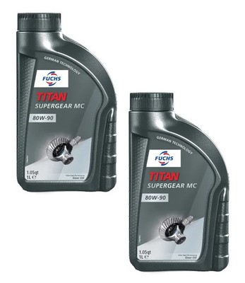 Fuchs Titan Supergear MC 80W-90 Getriebeöl 2Liter API GL-4/-5 FORD WSP-M2C197-A