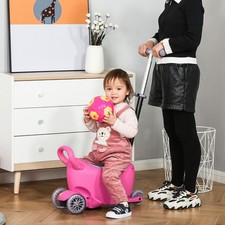 3-in-1 Ride On Push Car for Toddlers  Baby Walker Ride-On Toy
