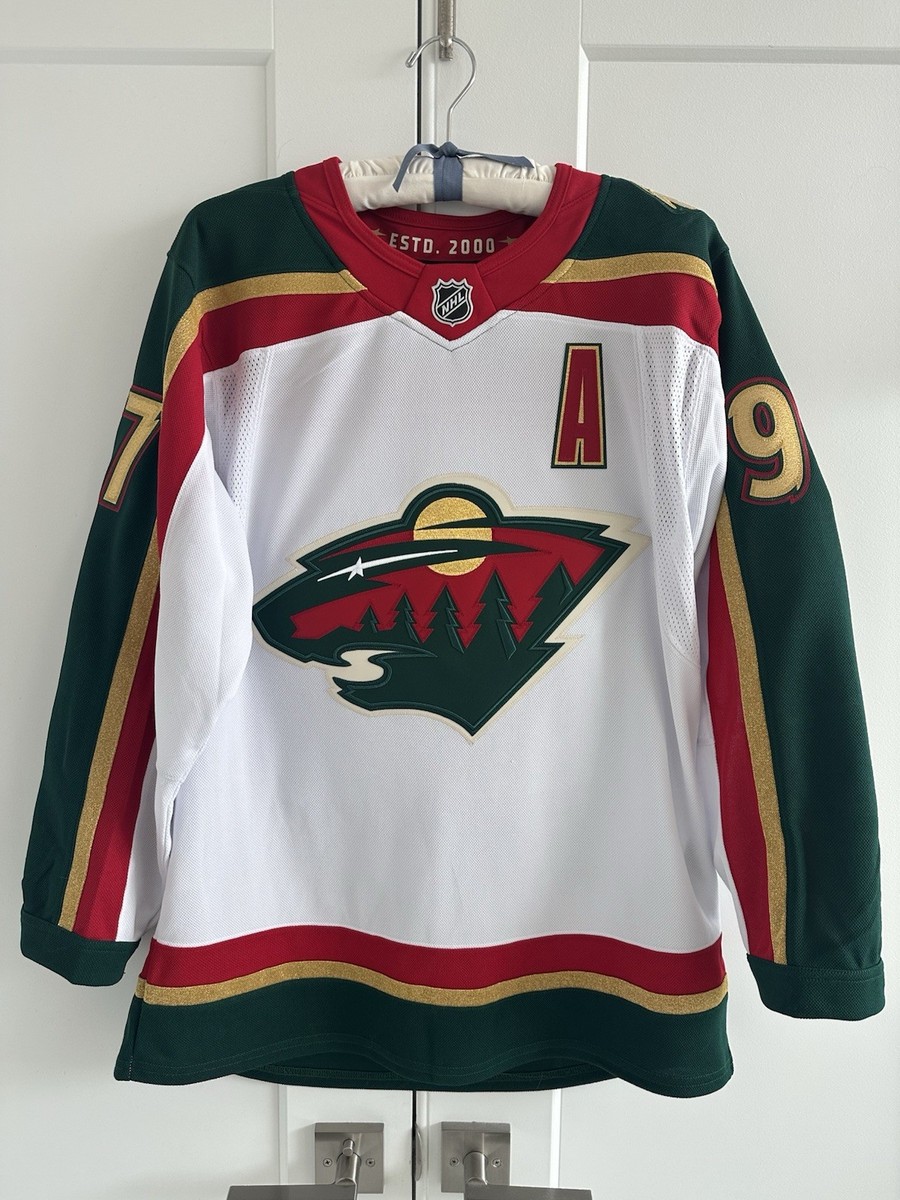 Fanatics Minnesota Wild Kaprizov NHL Hockey Jersey Size 46 25th