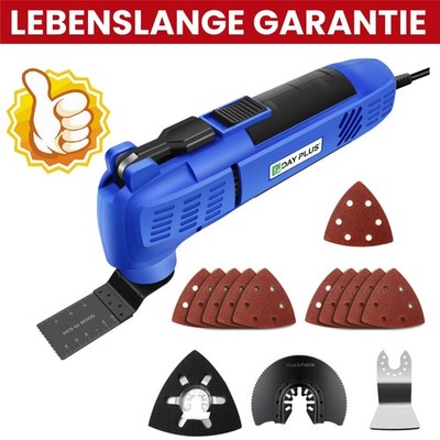 3500W Profi Elektrisch Multifunktionswerkzeug Multitool Vibrationssäge Schaber