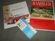 1961 Rambler 3 Full-line Brochures 1961 Rambler 3 Full-line Brochures