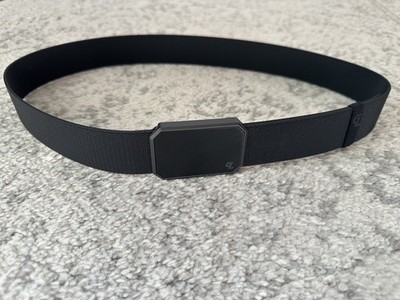 MEN s Groove Belt Black New Without Tags Mint Condition