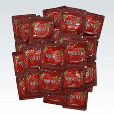 Trustex Strawberry Flavored Condoms 🍓 | 36-Pack