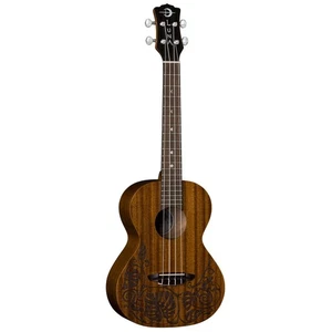 Luna Uke Lizard Package Ukulele de Tenor d'Ahogany avec tuner, chart et sac
