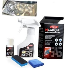 Automotive Headlamp Restoration Fluid Oxidized, Headlight Refurbishment Kit,