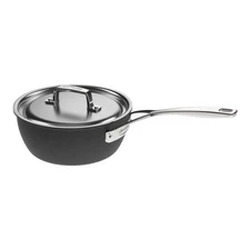 Demeyere Black 5 2 qt Sauteuse, 18/10 Stainless Steel, Made in Belgium