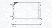 Magneti Marelli KüHler, MotorküHlung 350213194400 Passend FüR Fiat