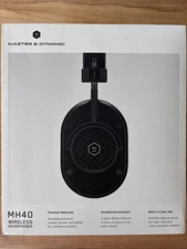 Master & Dynamic MH40 Over the Ear Wireless Headphones Black