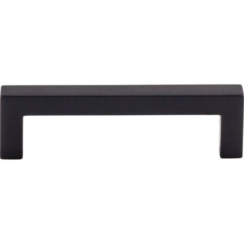 2-Pack Top Knobs Square M1162 Flat Black 3-3/4" Center to Center Cabinet Pull - Picture 1 of 2