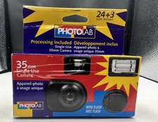 Photo Lab disposable Single Use Flash Camera 27 Exposures Exp 2002 New Old Stock