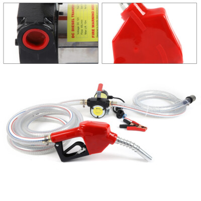 12V 50L/min High Quality Self-priming Transfer Pump 12 Volt Diesel Pump 200W NEW