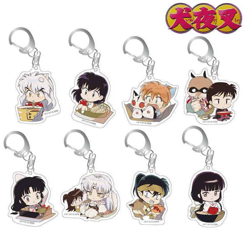 Avengerz InuYasha Acrylic Keychain Take A Break Kagome Kikyo