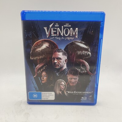 Venom: Let There Be Carnage Blu Ray Region ABC All Free Fast Post Aus Seller