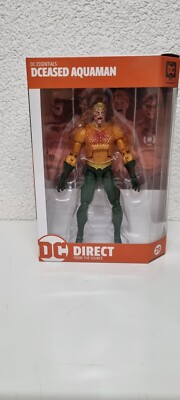 DC Essentials Actionfigur Aquaman (DCeased) 18 cm DC Direct Neu/OVP