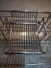 Vintage Silverware Caddy Buffet Silver Clear Acrylic Base Oneida Rogers FREE SHP — photo 5