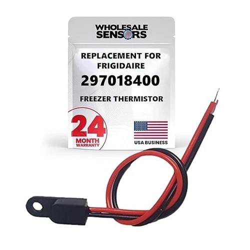 Frigidaire 297018400 Replacement Freezer Thermistor 24 Month Warranty