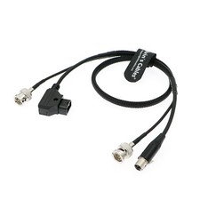 TV Logic Monitor Netzkabel Mini 4 Pin XLR auf D-Tap & BNC Videokabel für F-5A