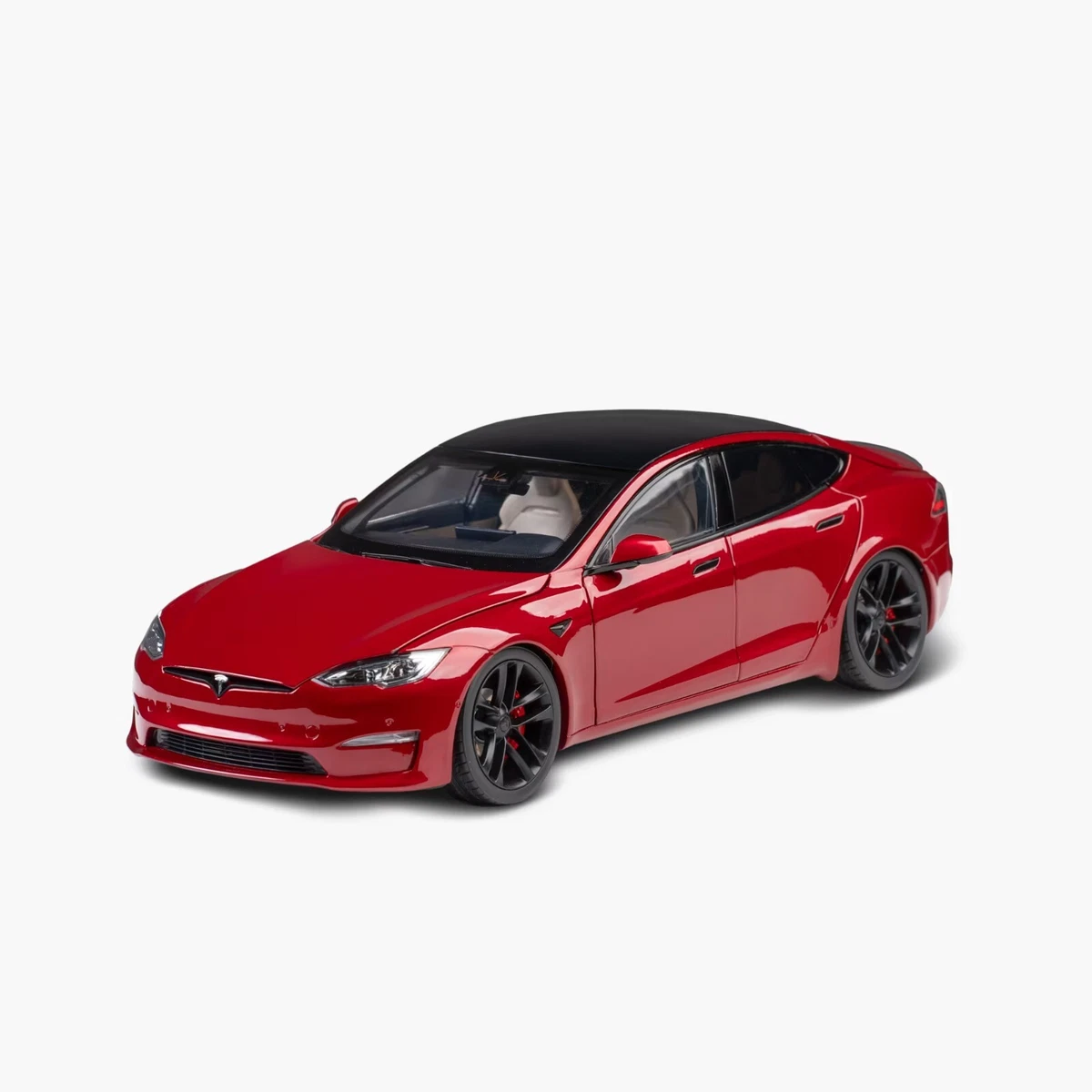 テスラ ミニカー Model S モデルS 1:18 1/18 Official Dealer Edition