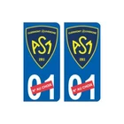 ASM Clermont Auvergne new logo choice number sticker license plate