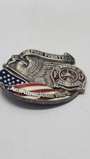 Pewter Firefighter Belt Buckle An American Hero