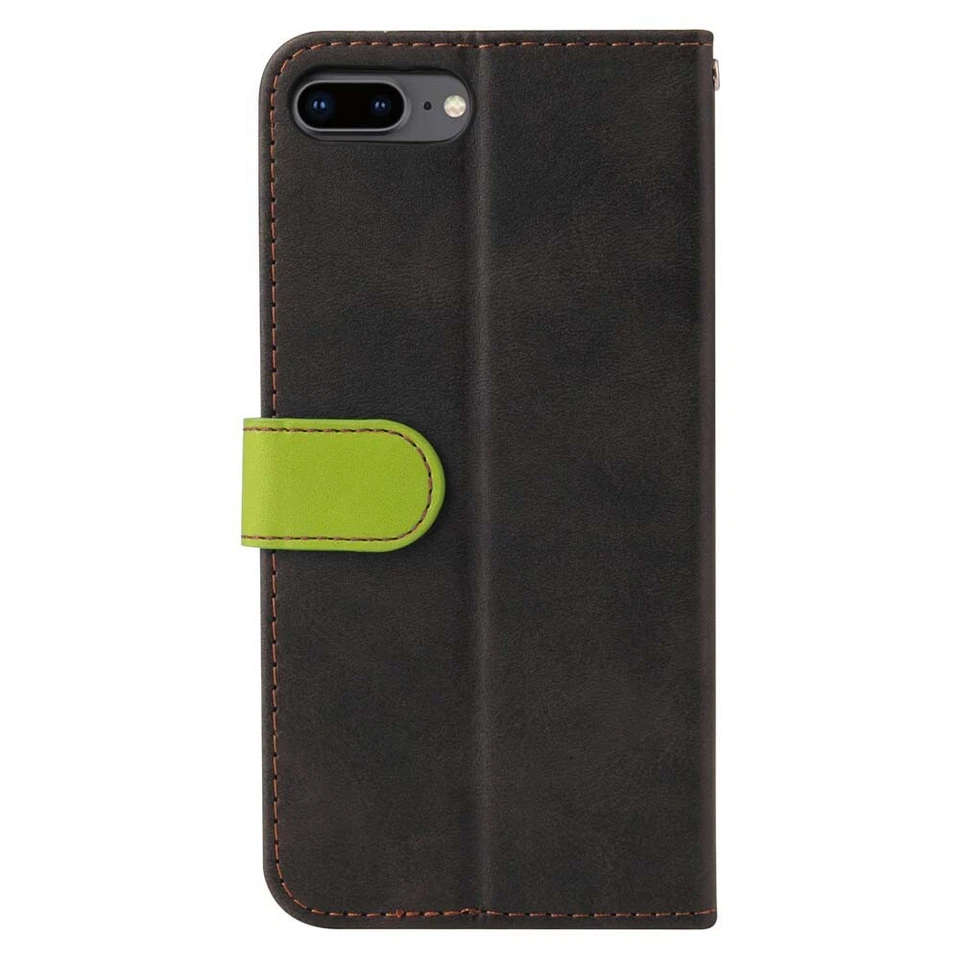For iPhone 12 11 Pro Max XR SE 6s 7 8 Plus Wallet Flip Leather Case Stand Cover - Image 3 of 4