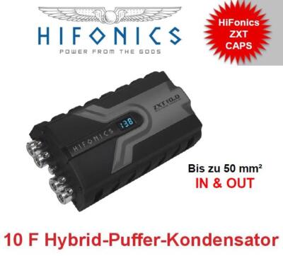 Hifonics ZXT10.0 Powercap 10 Farad Hybrid-Pufferkondensator 