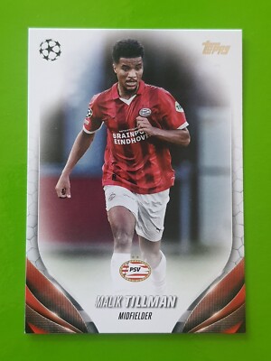 2023-24 Topps UCC Flagship #142 Malik Tillman PSV Eindhoven