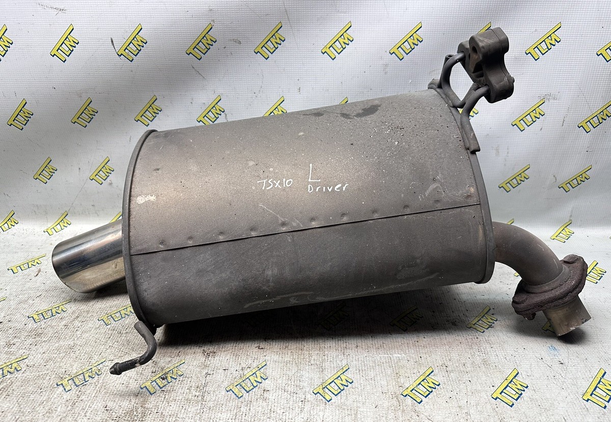09-14 Acura TSX 2.4 Exhaust Muffler DRIVER LEFT 2010 2011