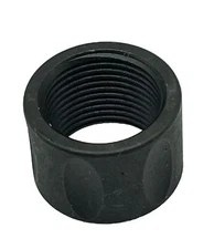 FLUTED BLACK Protector Made of 304 Stainless Steel 1/2"-36, 1/2x36 Thread
