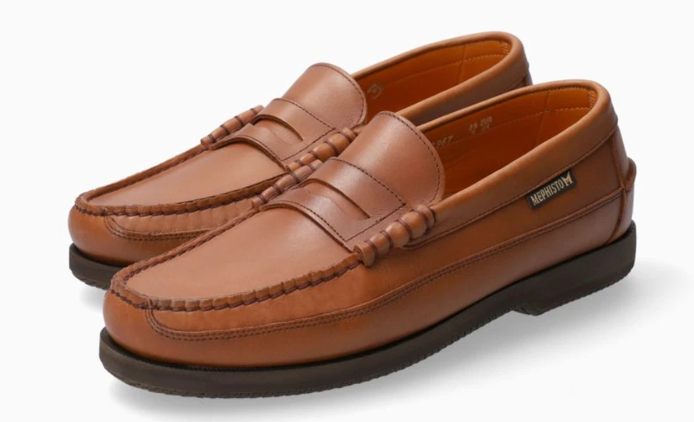 Mephisto Cap Vert Loafer Hazelnut Brown Smooth Leather Men’s Shoe Spinnaker MEPHISTO CAP VERT, HAZELNUT SMOOTH – Mephisto Scottsdale main image 2