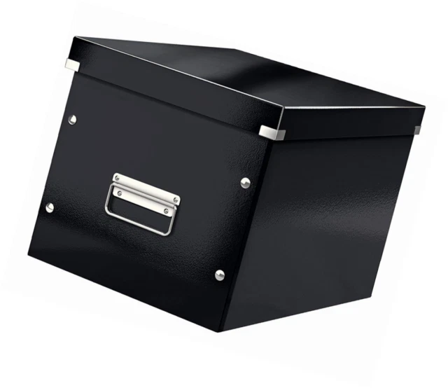 Lidded Cardboard Large Home Storage Boxes