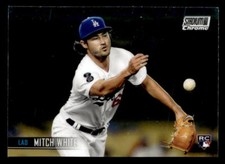 2021 Stadium Club Chrome #19 Mitch White Rookie Card Los Angeles Dodgers